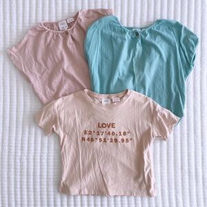 Love Coordinates ZARA Toddler tops sz 18-24m